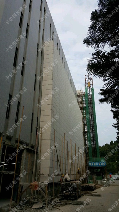 广州计量院科学城检测基地二期石材幕墙工程