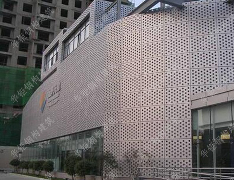 金属墙面装饰穿孔铝单板